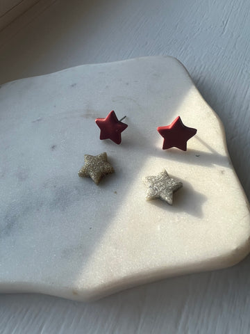 Christmas Liberty Studs